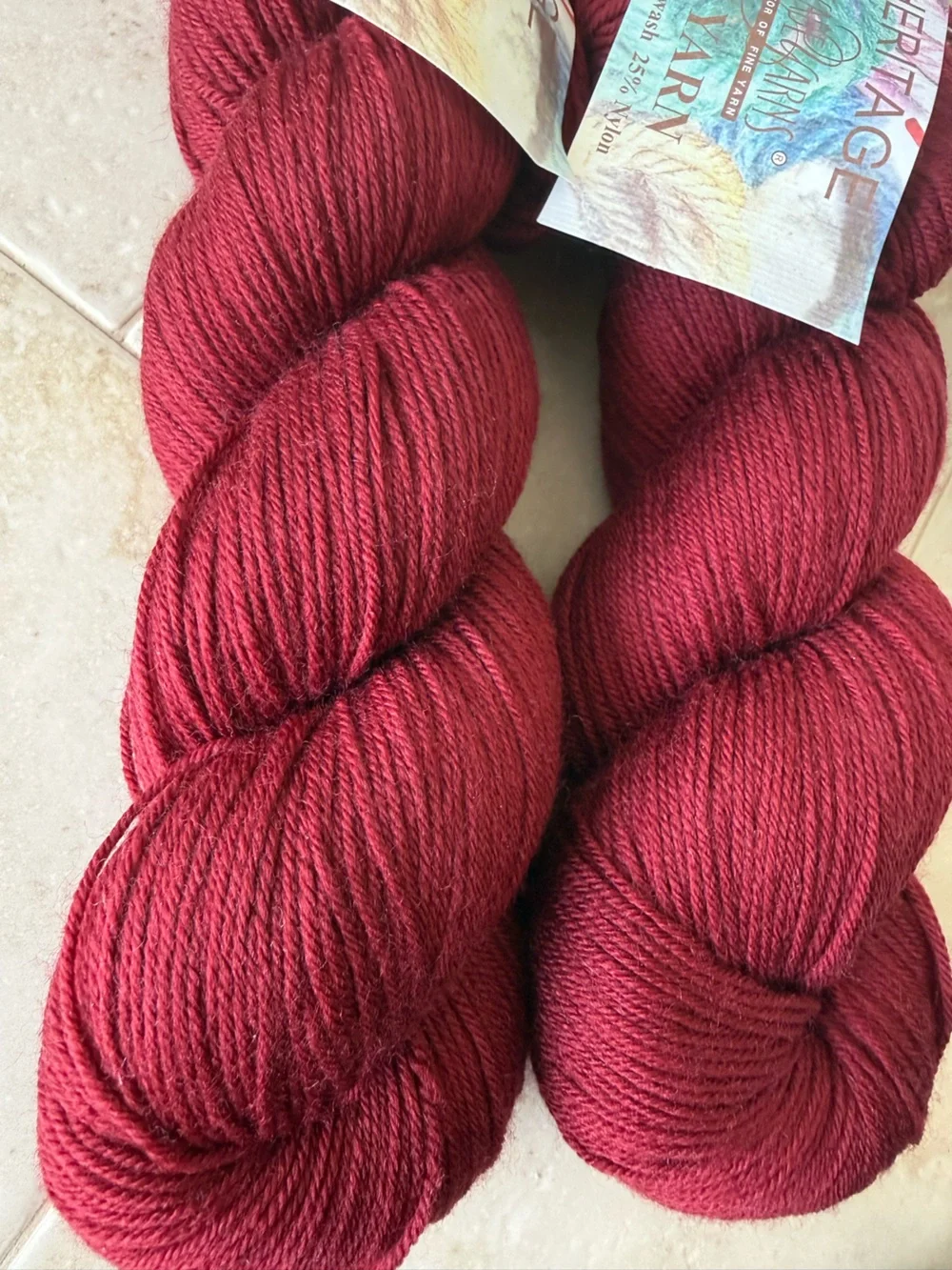 Heritage sock yarn